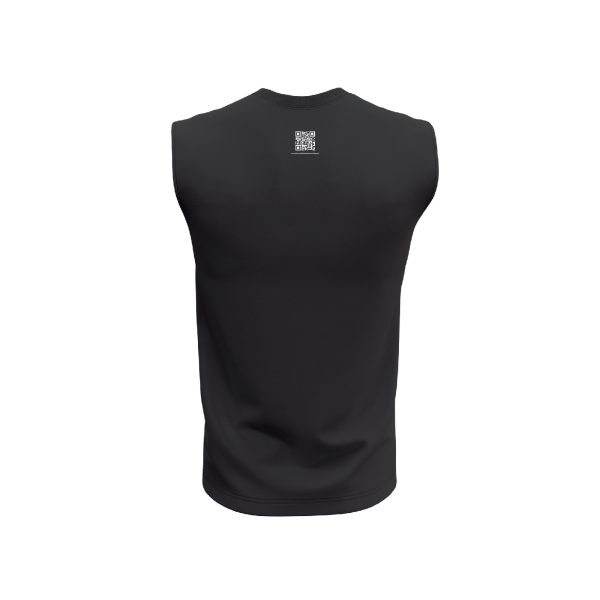 JCCB Sleeveless Black Shirt - Image 2