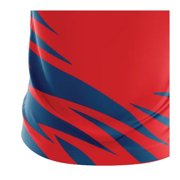 JCCB Corporate Strip Red Shirt - Image 3