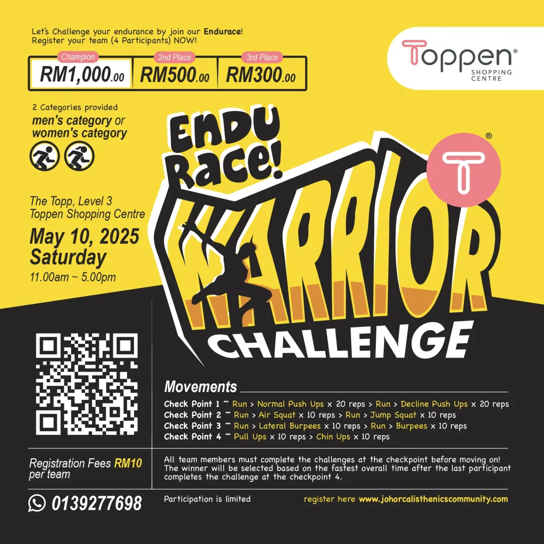 POSTER WARRIOR CHALLENGE TOPPEN_MAIN